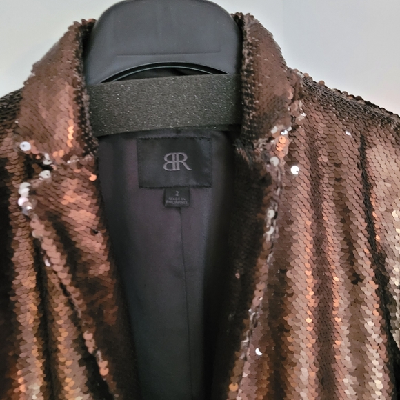 BR mongram sequin blazer/jacket - Picture 3 of 11